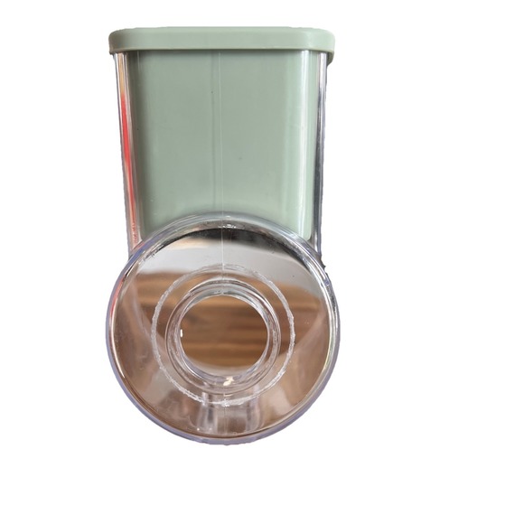 Zulay Kitchen Rotary Cheese Grater Green Replacement Hopper Bin Part Only Sage - Picture 4 of 10